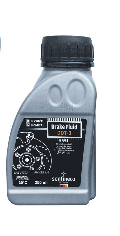 DOT-3 Brake Fluid 250ml  سائل فرامل دوت3